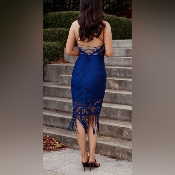 Khaleesi Dress Two Sisters the Label - Navy Blue - Picture 2 of 6